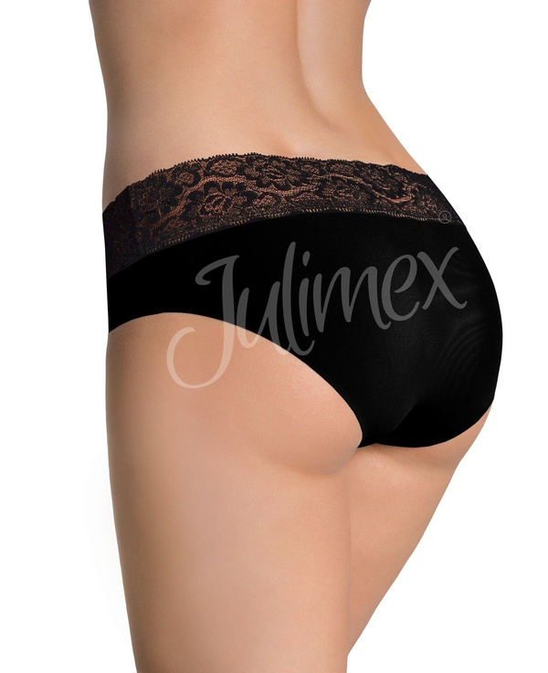 Hipster panties with lace Julimex black